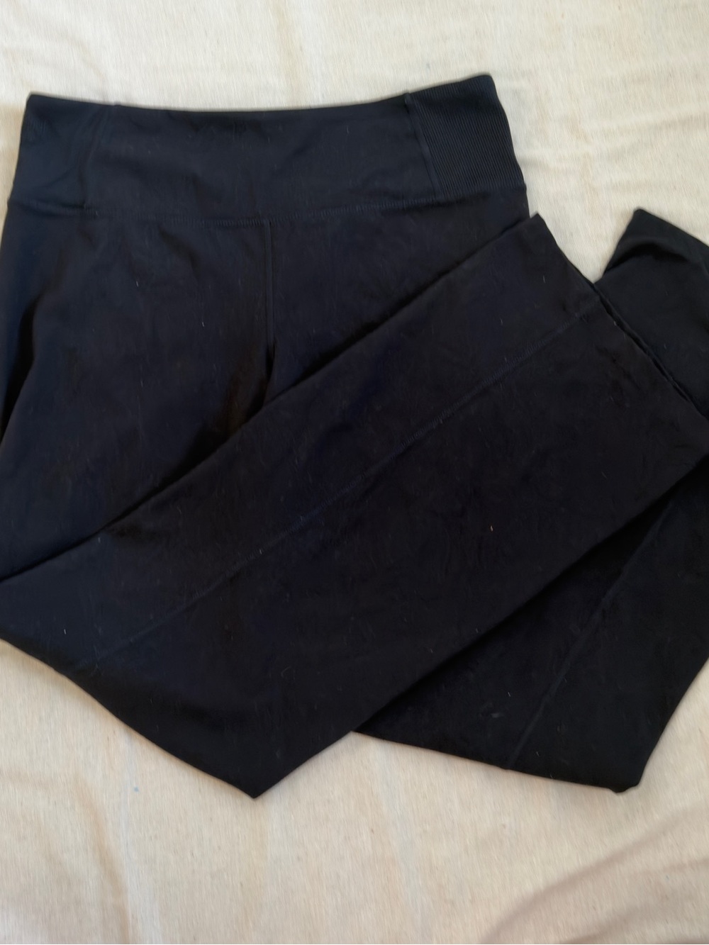 Tangerine Black High-Waist Leggings